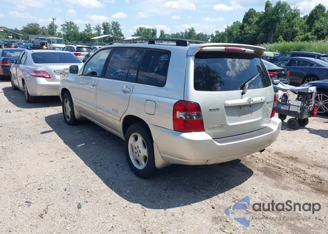 2007 Toyota Highlander Limited V6 from USA, damaged, VIN JTEEP21A670192017